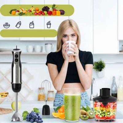 Mixeur 1000w rechargeable hachoir polyvalent irréprochable turbo - Cuisinelecoffret.com