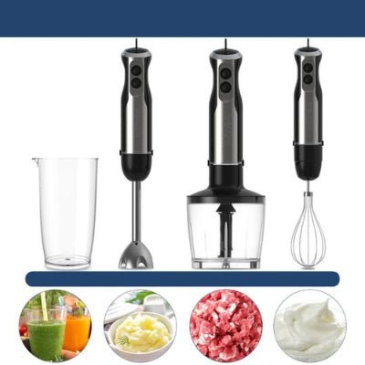 Mixeur 1000w rechargeable hachoir polyvalent irréprochable turbo - Cuisinelecoffret.com