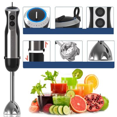 Mixeur 1000w rechargeable hachoir polyvalent irréprochable turbo - Cuisinelecoffret.com
