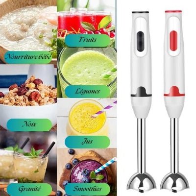Mixeur à immersion mixeur plongeant polyvalent puissant innombrable fonction - Cuisinelecoffret.com