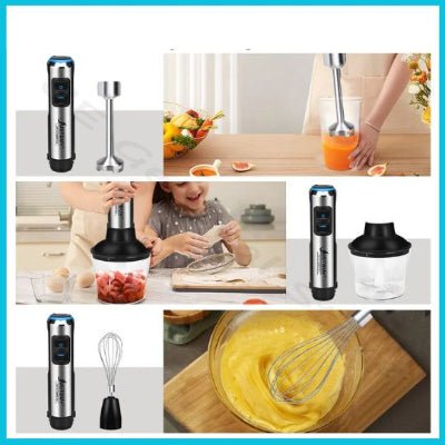 Mixeur et Blender 6 en 1 polyvalent puissant Mixeur 1500w haute gamme - Cuisinelecoffret.com