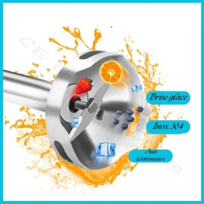 Mixeur et Blender 6 en 1 polyvalent puissant Mixeur 1500w haute gamme - Cuisinelecoffret.com