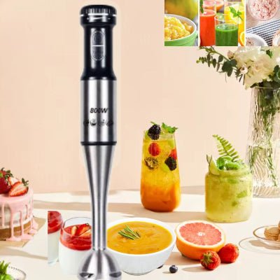 Mixeur, fouet et hachoir a viande de qualité supérieure, mixeur plongeant - Cuisinelecoffret.com
