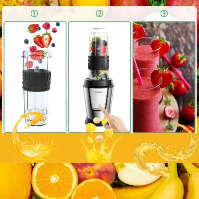Mixeur, hachoir 3x1 puissant centrifugeuse extracteur qualité supérieur - Cuisinelecoffret.com
