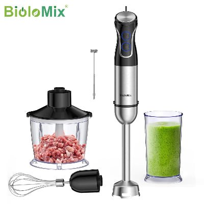 Mixeur, hachoir à viande mixer plongeant 1500w qualité supérieur - Cuisinelecoffret.com