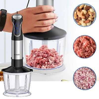 Mixeur, hachoir à viande mixer plongeant 1500w qualité supérieur - Cuisinelecoffret.com