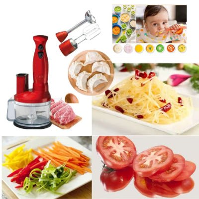 Mixeur, hachoir batteur électrique, mixeur plongeant énergique - Cuisinelecoffret.com
