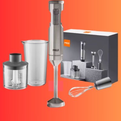 Mixeur, hachoir énergique vitesse variable Mixer plongeant puissant qualité inégalé - Cuisinelecoffret.com