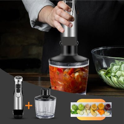 Mixeur, Mixer Plongeant 4 en 1 pour préparation rapide extracteur utilisation infini - Cuisinelecoffret.com