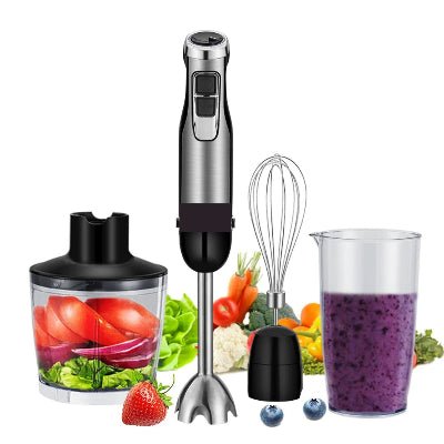 Mixeur, Mixer Plongeant 4 en 1 pour préparation rapide extracteur utilisation infini - Cuisinelecoffret.com