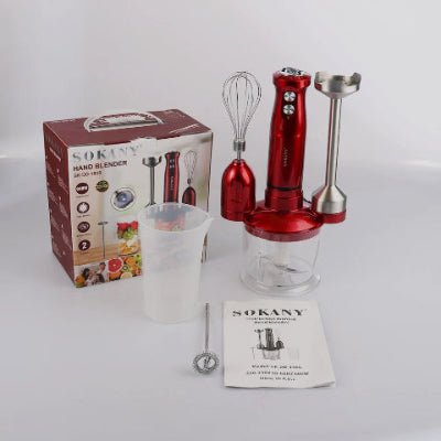 Mixeur, mousseur a lait, hachoir a viande presse agrume polyvalent - Cuisinelecoffret.com