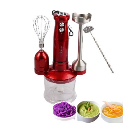 Mixeur, mousseur a lait, hachoir a viande presse agrume polyvalent - Cuisinelecoffret.com