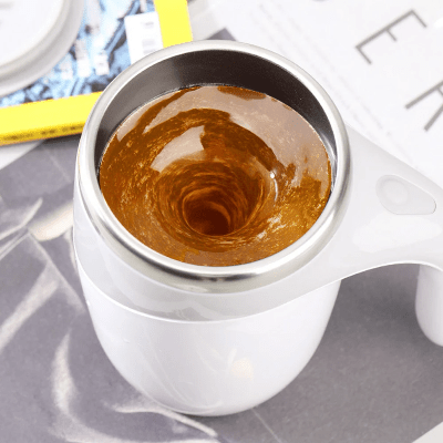 Mixeur : tasse magnétique rotative pour bureau maison voyage - Cuisinelecoffret.com