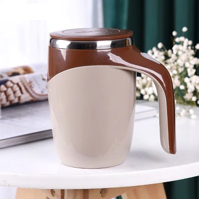 Mixeur : tasse magnétique rotative pour bureau maison voyage - Cuisinelecoffret.com