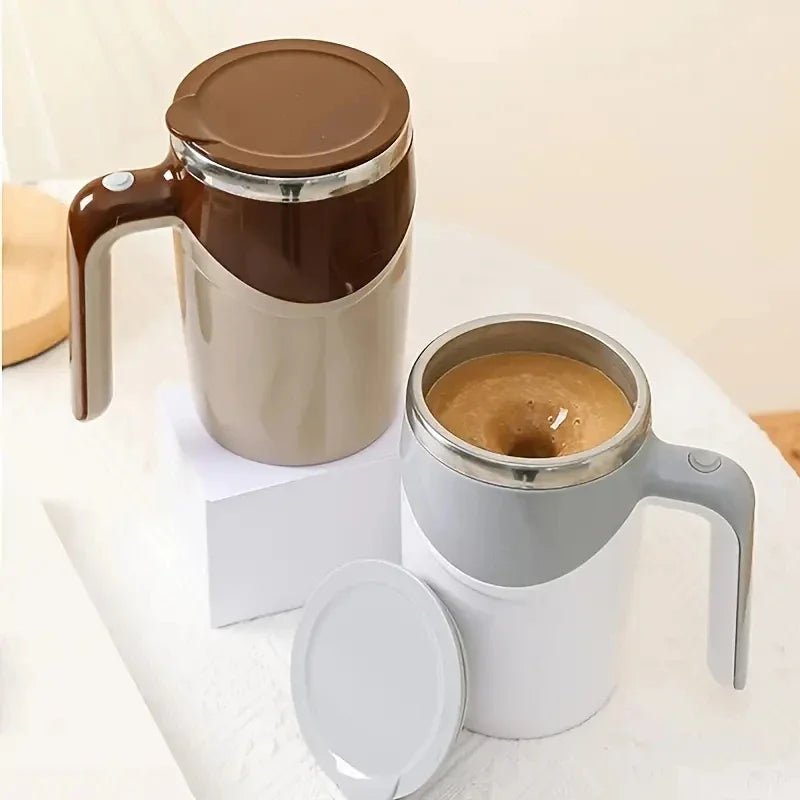 Mixeur : tasse magnétique rotative pour bureau maison voyage - Cuisinelecoffret.com