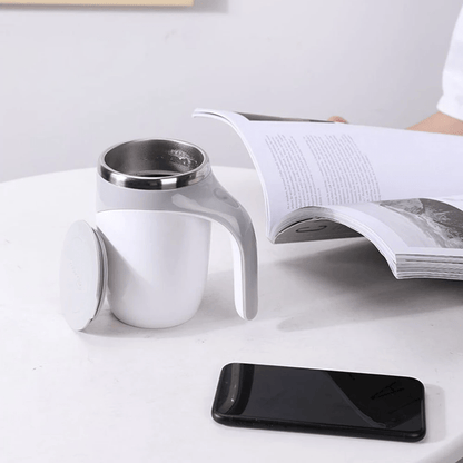 Mixeur : tasse magnétique rotative pour bureau maison voyage - Cuisinelecoffret.com