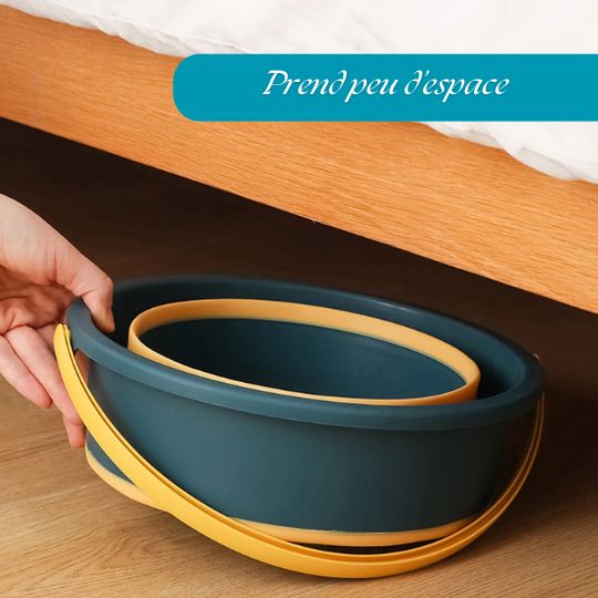 Moule silicone seau pliable - Cuisinelecoffret.com