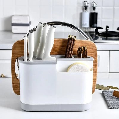 Rangement cuisine Bloc Couteaux moderne pour cuisine organinisée - Cuisinelecoffret.com