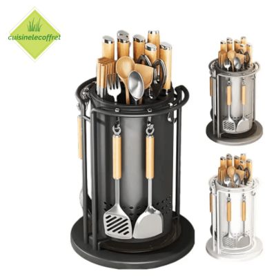 rangement-cuisine-bloc-couteaux-rotatif-metal-robuste-qualite-inegale