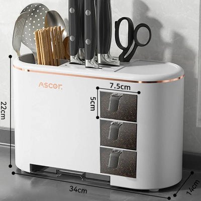 Rangement cuisine couteau multifonctionnel ventage génial - Cuisinelecoffret.com