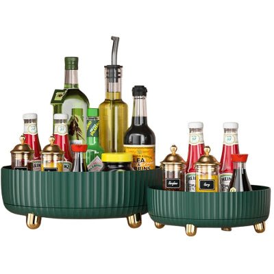 Rangement cuisine pour épice plateau tournant indispensable polyvalent - Cuisinelecoffret.com