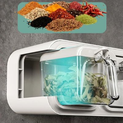 Rangement cuisine pour épices mural boite de rangement cuisine efficace - Cuisinelecoffret.com