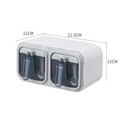 Rangement cuisine pour épices mural boite de rangement cuisine efficace - Cuisinelecoffret.com