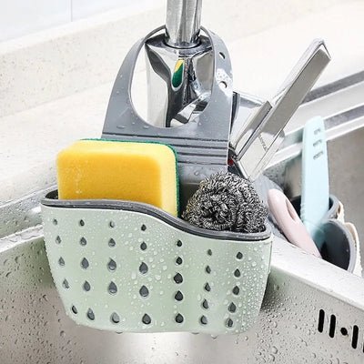 Rangement cuisine pour évier silicone solution ultime multifontion - Cuisinelecoffret.com