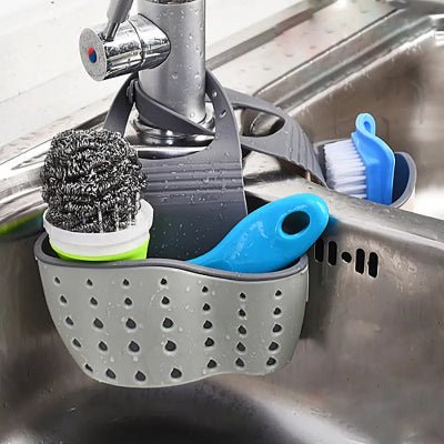 Rangement cuisine pour évier silicone solution ultime multifontion - Cuisinelecoffret.com