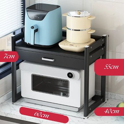 Rangement cuisine pour micro onde organisateur cuisine multifonction - Cuisinelecoffret.com