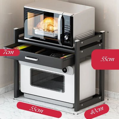 Rangement cuisine pour micro onde organisateur cuisine multifonction - Cuisinelecoffret.com