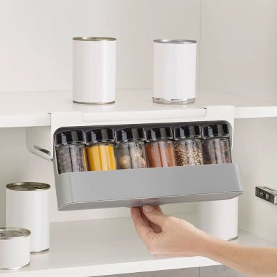 Rangement cuisine range epice range bouteille étagère à épices - Cuisinelecoffret.com