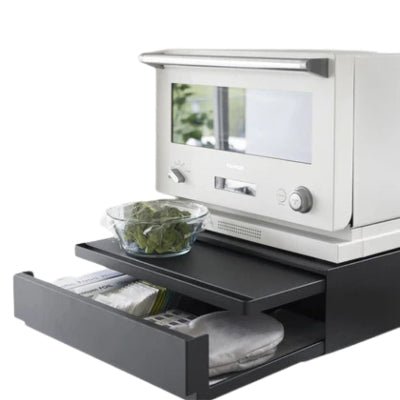 Rangement cuisine support micro onde boite de rangement cuisine ventage - Cuisinelecoffret.com