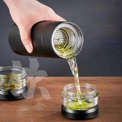 Thermos bouteille Isotherme carafe café infuseur à thé haut de gamme - Cuisinelecoffret.com