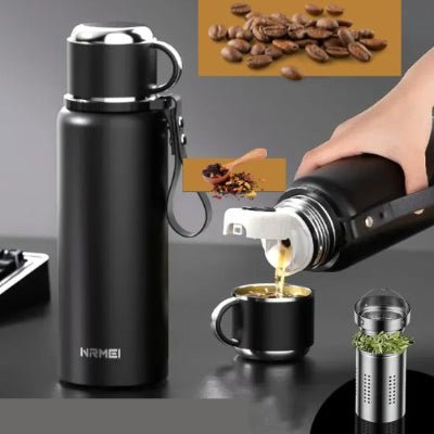 Thermos bouteille isotherme premiere qualité thermos café incomparable - Cuisinelecoffret.com
