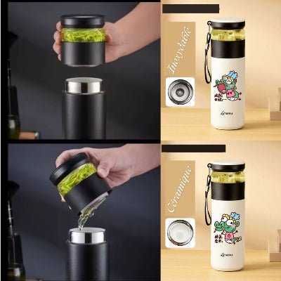 Thermos haut de gamme thermos café carafe zen bouteille isotherme - Cuisinelecoffret.com