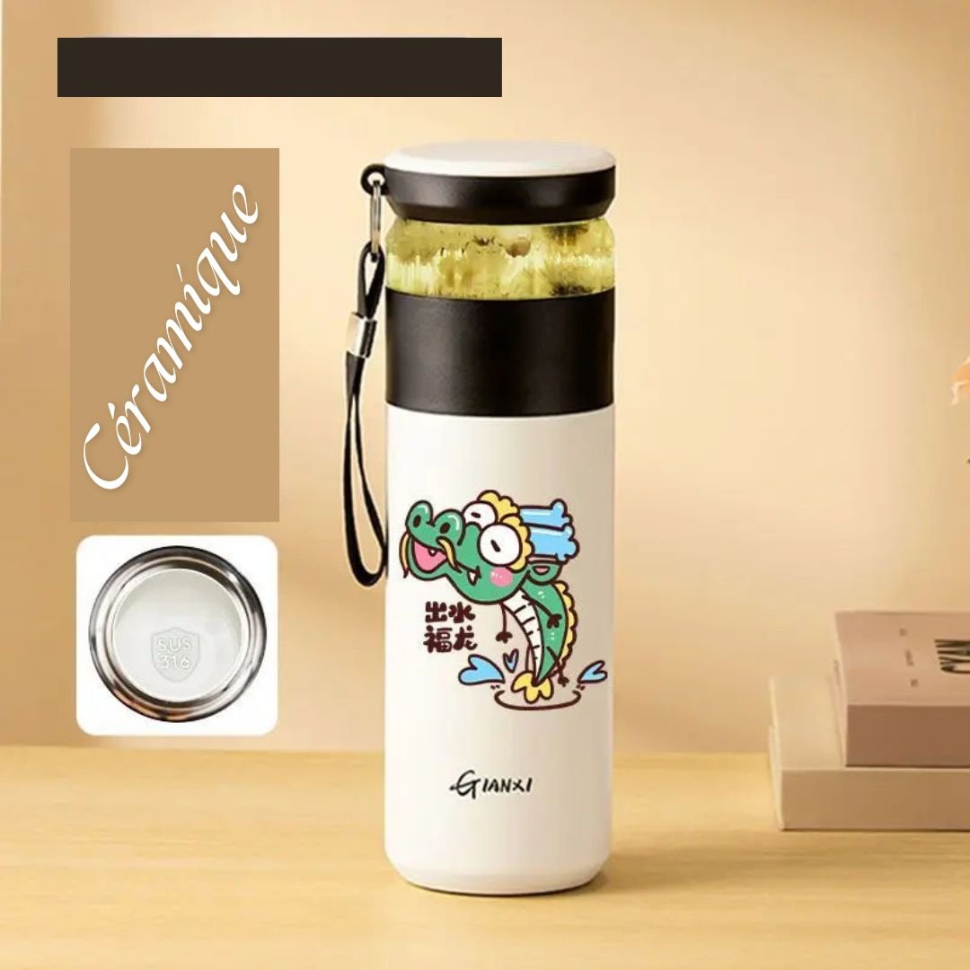Thermos haut de gamme thermos café carafe zen bouteille isotherme - Cuisinelecoffret.com