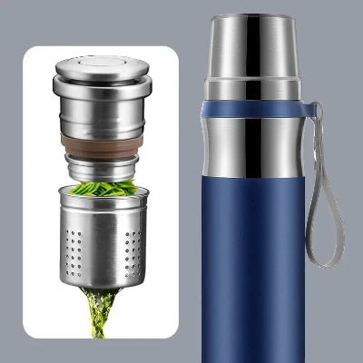 Thermos tasse à café qualité supérieure carafe zen infuseur à thé - Cuisinelecoffret.com