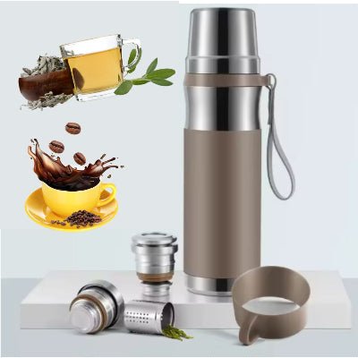 Thermos tasse à café qualité supérieure carafe zen infuseur à thé - Cuisinelecoffret.com