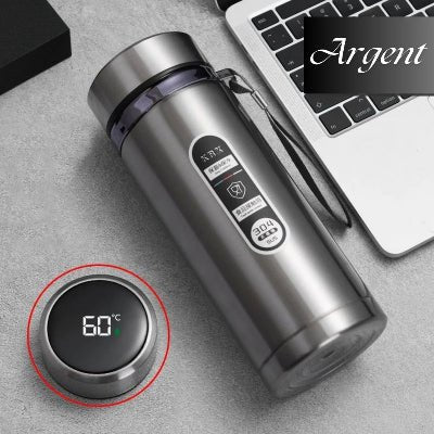 Thermos tasse isotherme thermos café affichage LED de la température ventage - Cuisinelecoffret.com
