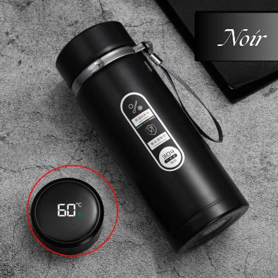 Thermos tasse isotherme thermos café affichage LED de la température ventage - Cuisinelecoffret.com
