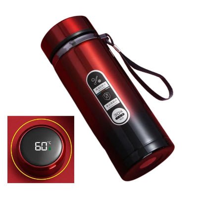 Thermos tasse isotherme thermos café affichage LED de la température ventage - Cuisinelecoffret.com