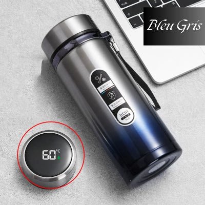 Thermos tasse isotherme thermos café affichage LED de la température ventage - Cuisinelecoffret.com