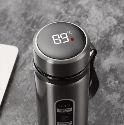 Thermos tasse isotherme thermos café affichage LED de la température ventage - Cuisinelecoffret.com