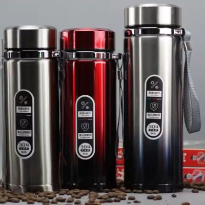 Thermos tasse isotherme thermos café affichage LED de la température ventage - Cuisinelecoffret.com