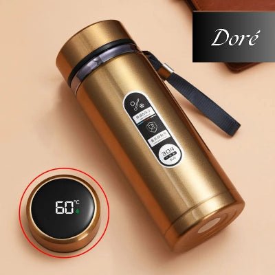 Thermos tasse isotherme thermos café affichage LED de la température ventage - Cuisinelecoffret.com