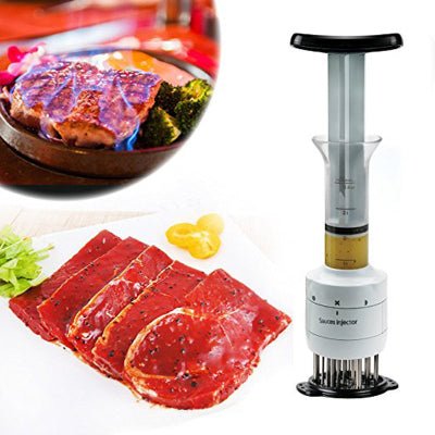 Ustensiles cuisine attendrisseur de viande injecteur de marinade savoureuse - Cuisinelecoffret.com