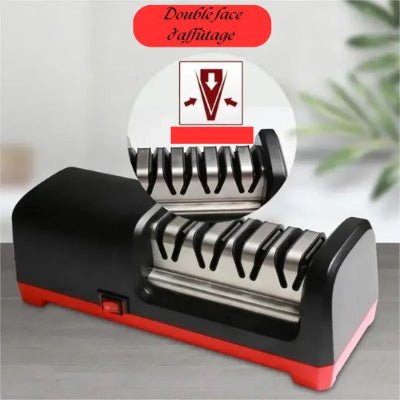 Ustensiles de cuisine aiguiseur de couteau énergique affuteur de couteau qualité supérieur - Cuisinelecoffret.com