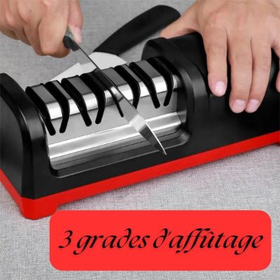 Ustensiles de cuisine aiguiseur de couteau énergique affuteur de couteau qualité supérieur - Cuisinelecoffret.com
