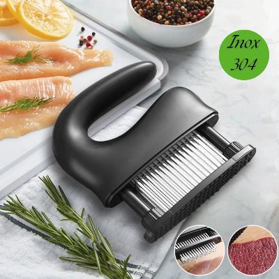 Ustensiles de cuisine attendrisseur de viande pour viande tendre et juteuse - Cuisinelecoffret.com